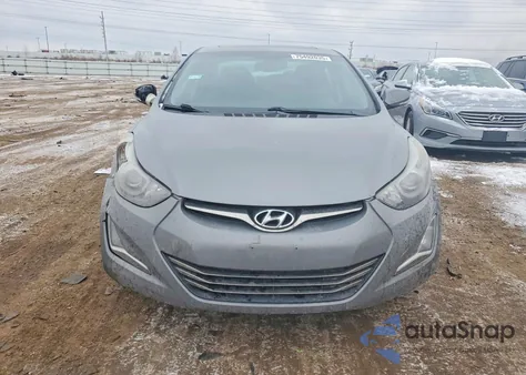 2014 Hyundai Elantra Se z USA, uszkodzony, nr VIN 5NPDH4AEXEH498505